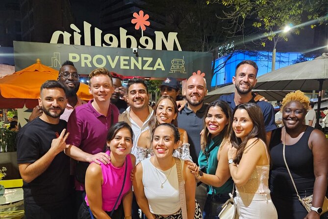 A night in Medellin with Rooftops and Nightclubs of El Poblado - La Logia on La 70 in Laureles: Local Atmosphere and VIP Area