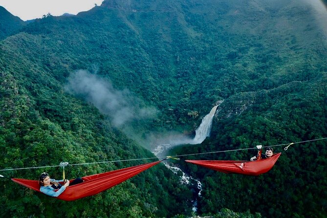 Aerial Hammocks, Zip and Waterfall Trek on Medellin Private Tour - Two 700m Zip Lines Plus Hammocks in Heaven
