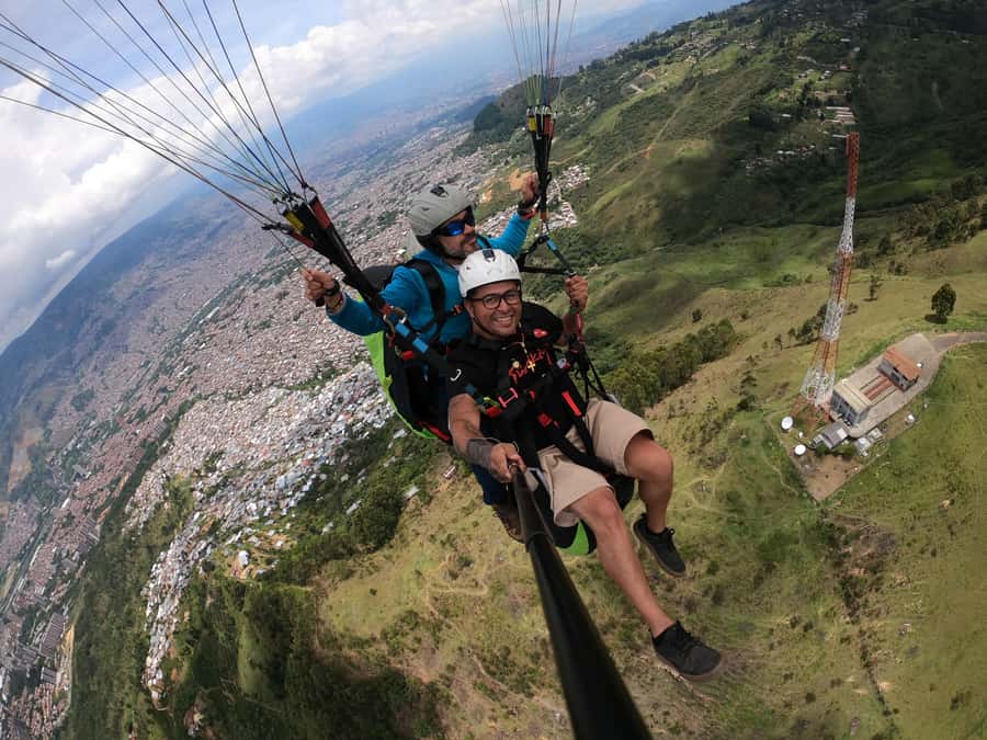 Bello: Paragliding in Medellín - Safety, gear, and instruction that keeps the focus where it should be