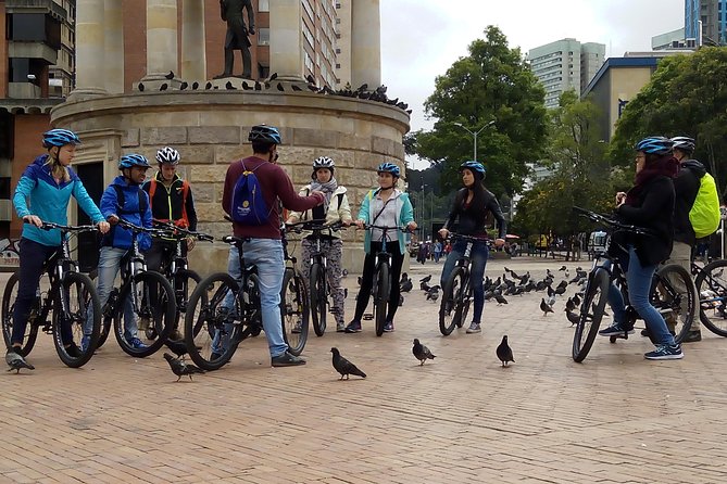 Bike Tour in Bogota Historical Sites and Fruit Market - Historical Center: Bolívar Square to the Cathedral and beyond