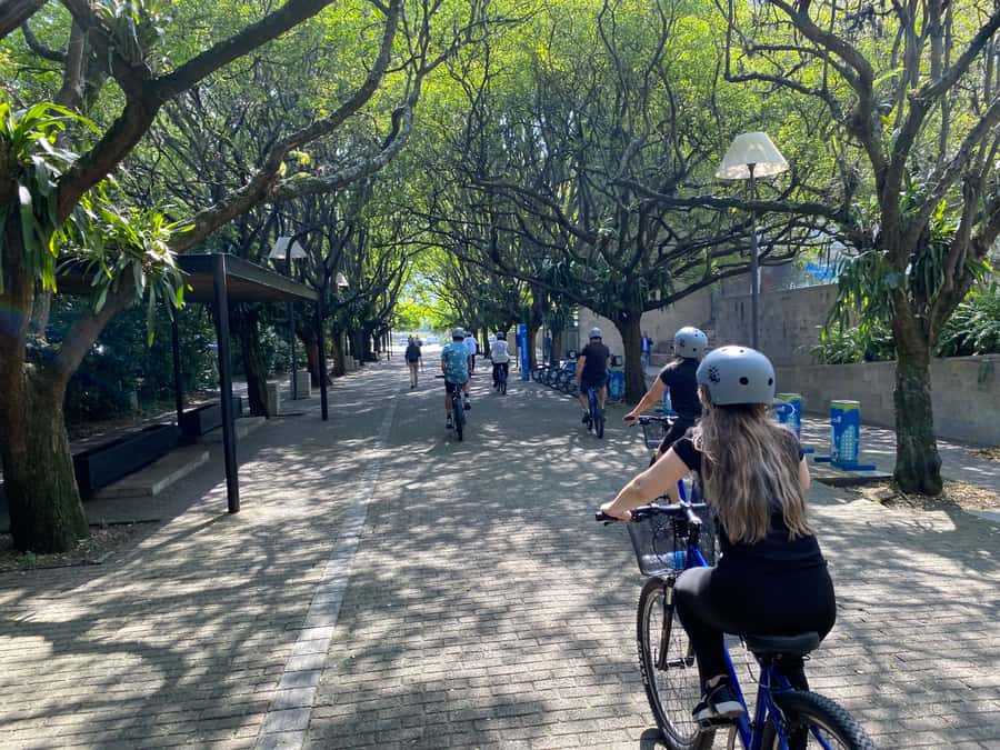 Bike Tour Medellin with Snacks and Local Beer - Medellín River Parks: photo break energy without losing the day
