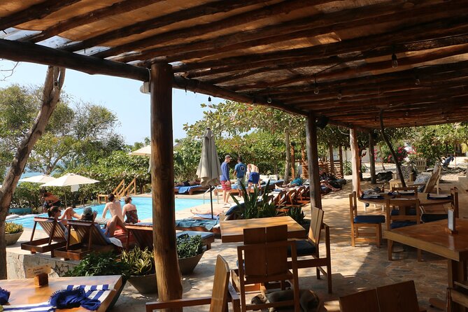 Blue Apple Beach Day: Sun, Music & Adventure from Cartagena - H2 Heading: Blue Apple Beach Club, Pool Time Plus Beach Time Plus Music