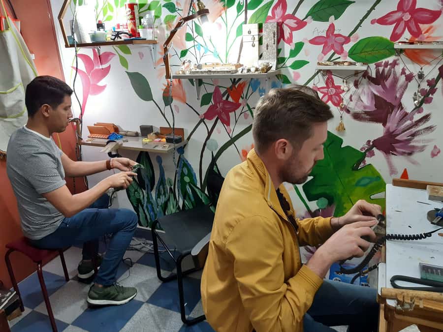 Bogota: Colombian Emerald Ring Workshop - Meet the master makers: designing with a jeweler in a co-workshop