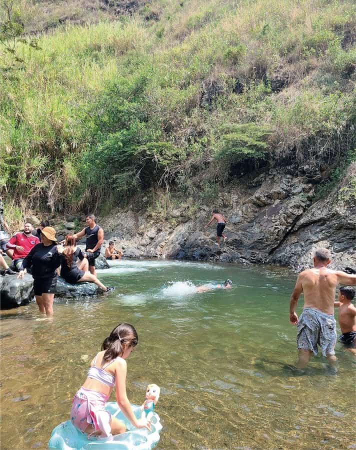 Cali: Cali River Waterfall and Great River Pools Tour - Mateo’s river talk: birds, butterflies, and real river management