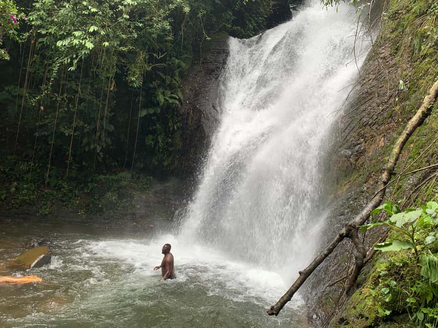 Cali: Tour of Waterfall in Pance River - Chorrera del Indio - Chorrera del Indio on the Pance River: Cali’s tallest waterfall and the second drop