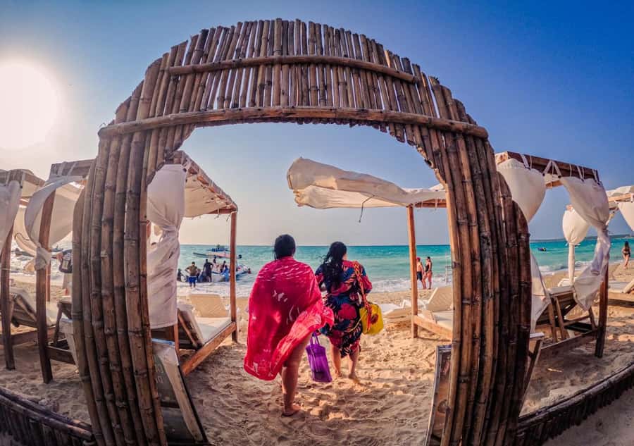 Cartagena: Barú Sunset Beach with Bioluminescent Plankton - Playa Blanca beach club time: where the day slows down