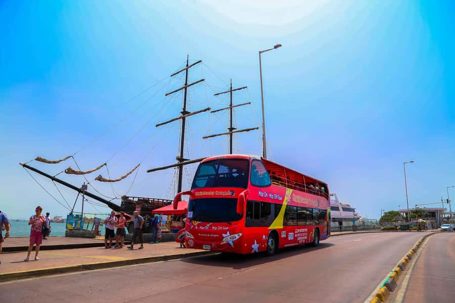 Cartagena: City Sightseeing Hop-On Hop-Off Bus Tour & Extras - Stop 6: San Francisco (entrance to the Walled City)