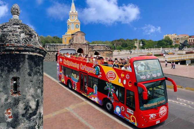 Cartagena: City Tour Hop On Hop Off - Bus Turistico de 2 pisos - Audio Guides and Hop-On Hop-Off Freedom: Use It Like a Local