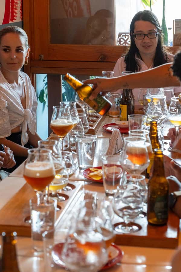 Cartagena: Colombian Craft Beer Tasting - Pairing ceviche or sandwich: why your food choice changes the tasting