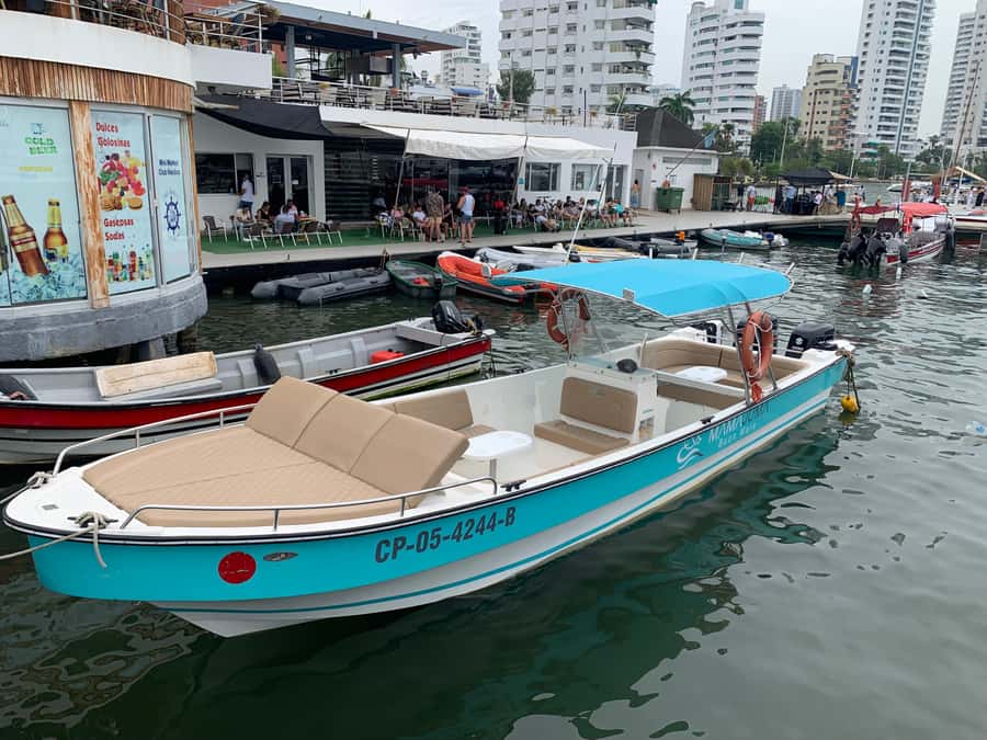 CARTAGENA, EXCLUSIVE launch for Rosario and Baru Islands - Picking your route: Rosario Islands, Tierrabomba, or north of Baru