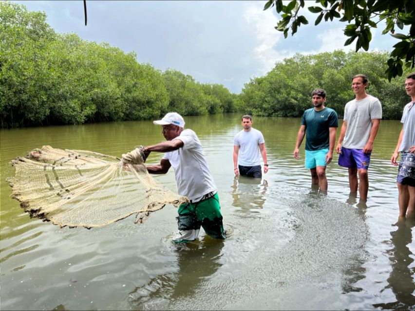Cartagena Fishing, Crabbing, Birdwatching Experience + Lunch - Birdwatching in a lagoon that hosts 300+ species