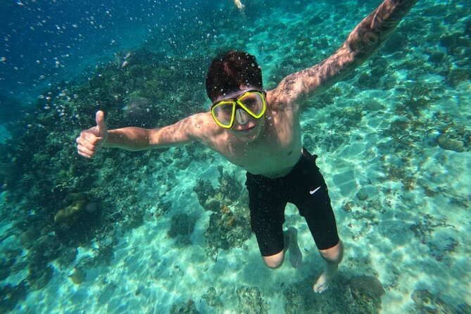 Cartagena : Full day 3 private islands - Isla Grande: snorkeling on the plane, plus the oceanarium option