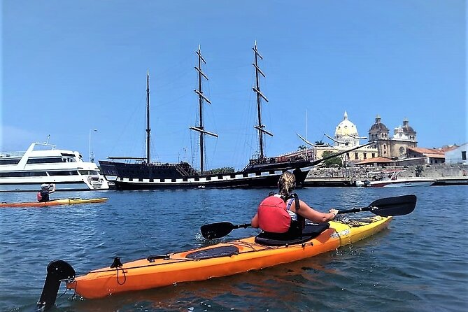 Cartagena In Kayak - A 10-Person Kayak With Cartagena Views From the Water