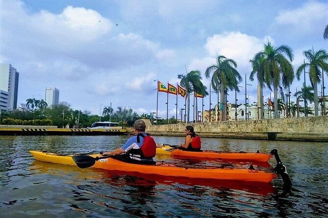 Cartagena In Kayak - Stop One: Clock Tower, Camellón de los Mártires, and San Pedro by Sea