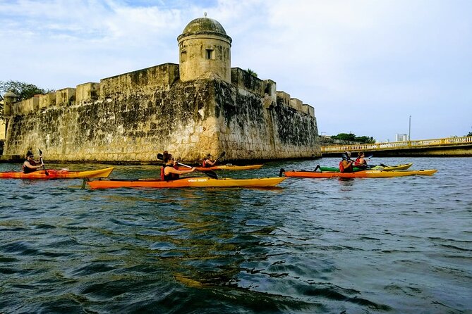 Cartagena In Kayak - Stop Three: The Waterline Wall and Fort San Sebastián de Pastelillo