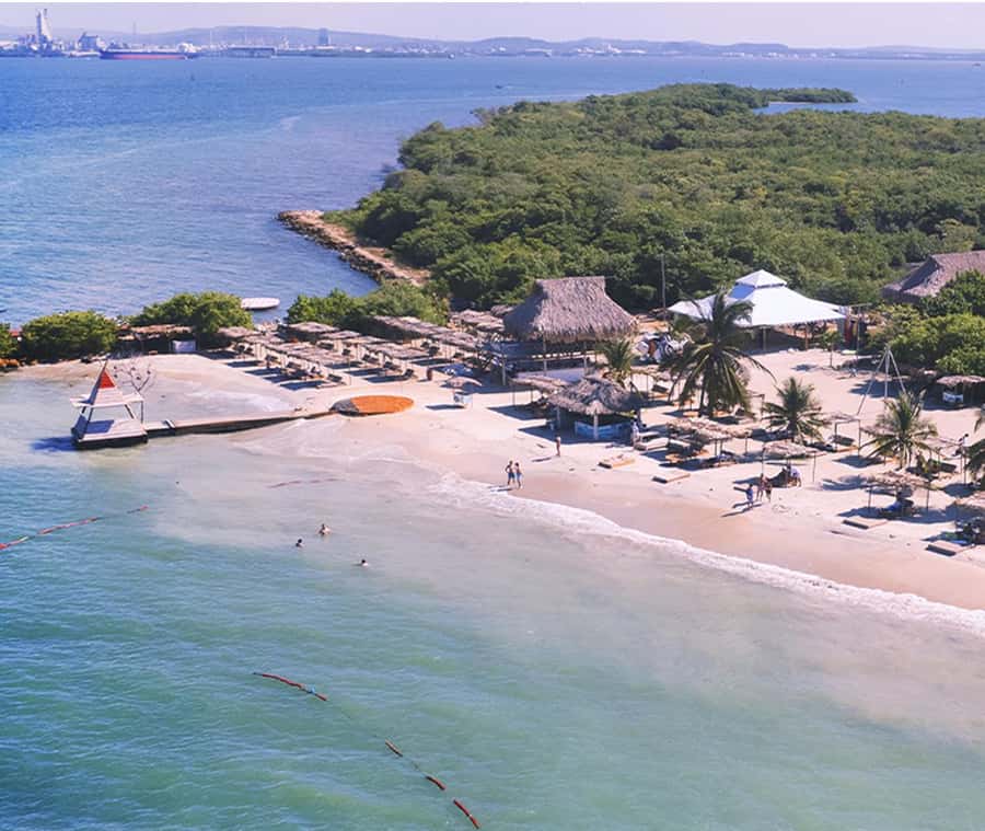Cartagena: La Punta Beach Club Day Pass (Lunch included) - Where the day can disappoint: water clarity