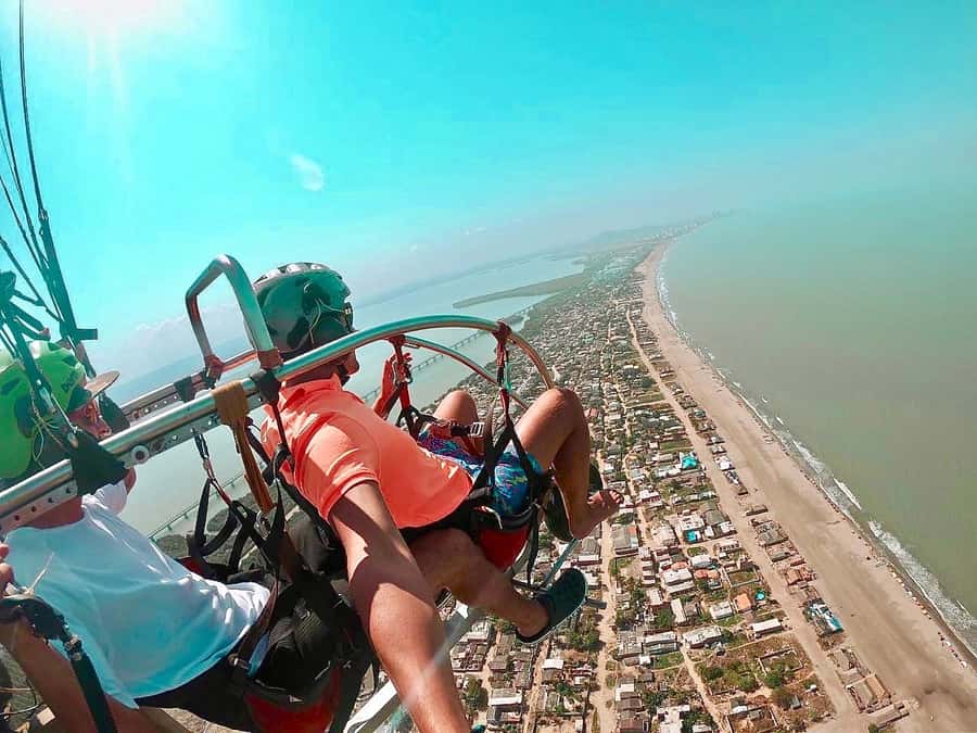 Cartagena: Paratriking Flight from the Beach - Why a paratrike flight is the best kind of Cartagena upgrade