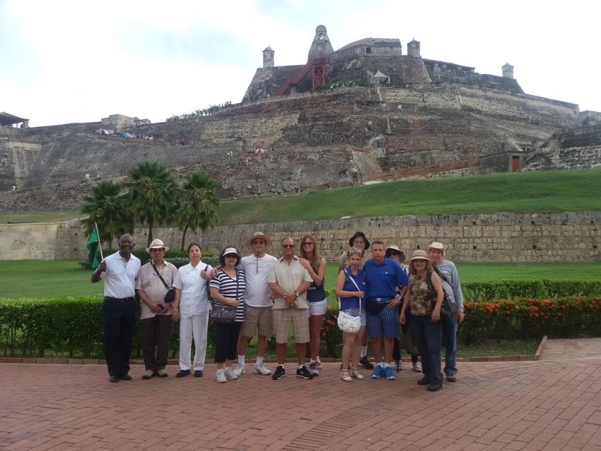 Cartagena: Private City Tour in an Air-Conditioned Vehicle - San Felipe de Barajas Fortress and the Walled City Shape