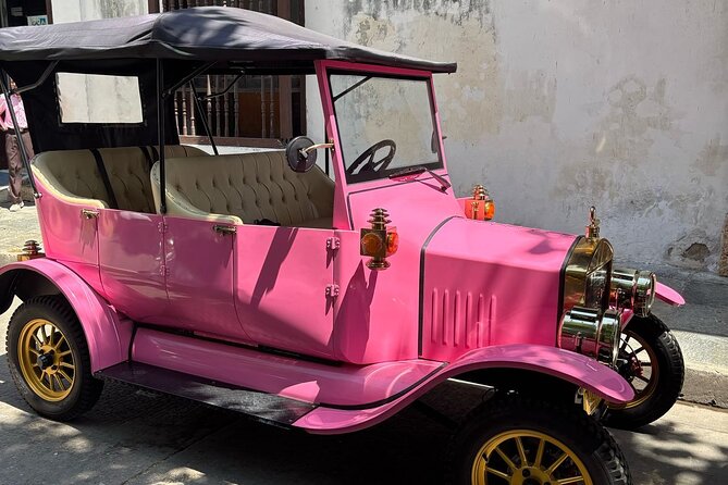 Cartagena Private Classic Car Tour Up to 5+ Bilingual Guide - Botero’s La Gorda Gertrudis and the calm of Plaza de Bolívar
