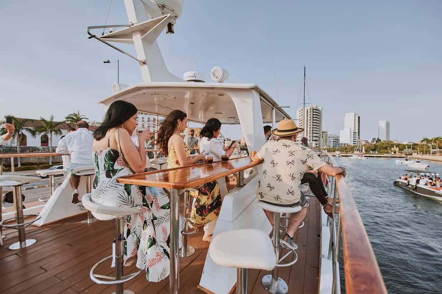 Cartagena: Sunset Cruise with Open Bar - Meet the boat and crew: what the Sibarita ride actually feels like