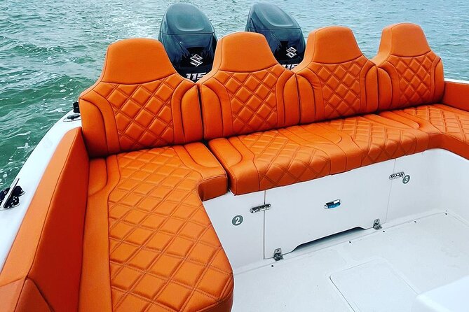 Cartagena to Rosario Islands Luxury Private boat - Your Morning Start at Muelle de los Pegasos (9:00 AM)