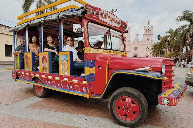 Chiva Private Cultural Tour with Audio Guide in Buga - Bridge, Castle, Hostal El Regidor, and the Amaretto Cafe Coffee Stop