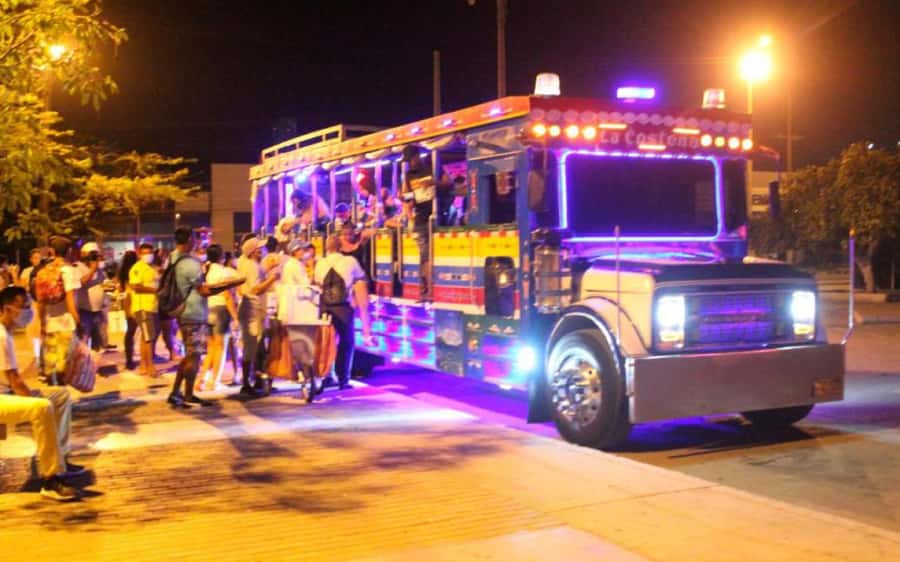 Chiva Rumbera: The party on wheels you should experience - Pickup Near Bocagrande and Laguito, and Finding Your Bus Fast