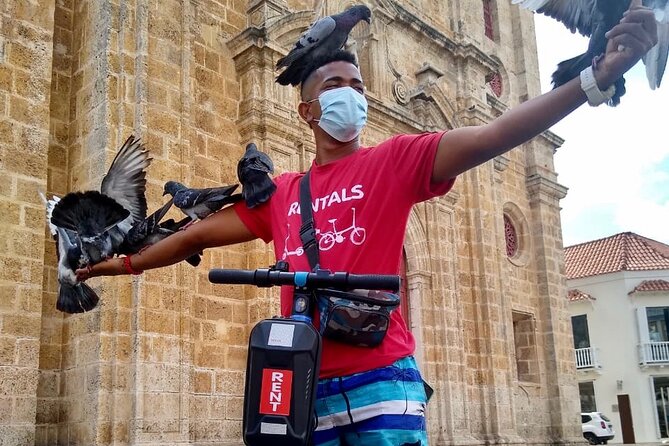 CITY WALLED CITY SEGWAY SKATEBOARD TOUR and GETSEMANI - Old Customs House and Plaza de la Aduana, where Cartagena’s trade story becomes physical