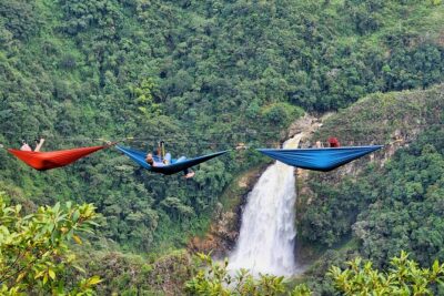 Dream Hammocks Plus Epic Zipline and Giant Waterfall Private Tour from Medellin