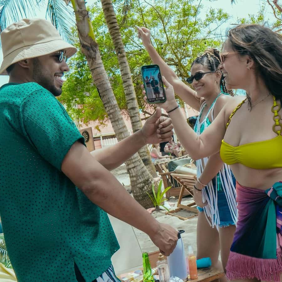 Eco-Luxury Beach Escape at Pink Mango, Tierra Bomba - Lunch with Caribbean-Mediterranean flavors, plus that one soft drink