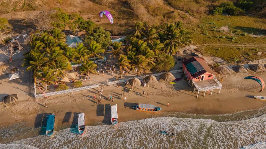 Eco-Luxury Beach Escape at Pink Mango, Tierra Bomba - Pink Mango Beach Club arrival, where you settle in quickly