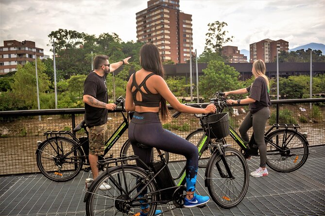 Electric Bike City Tour Medellin With Colombian Coffee and Snack - Getting oriented at Laureles, then starting up toward Pueblito Paisa