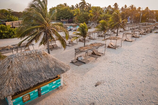 Experience Fenix Beach Cartagena - Basic Day Pass - Getting to Fénix Beach: Muelle de la Bodeguita and your exact timing