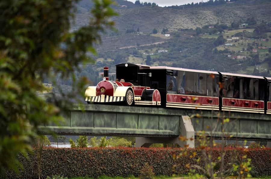 From Bogota: Jaime Duque Park and zoo with ticket included - Taj Mahal replica, Iron City, and the panoramic train ride