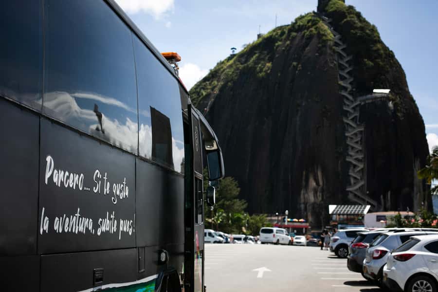 From Medellin: Guatape El Peñol with boat + gastronomic tour - Peñol town: quick tastings, big photo energy, and the socalo world