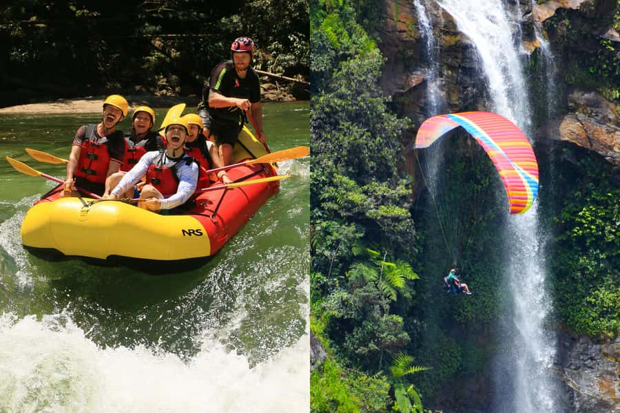 From Medellín: Paragliding and Rafting Combo Tour - Key things to know before you go