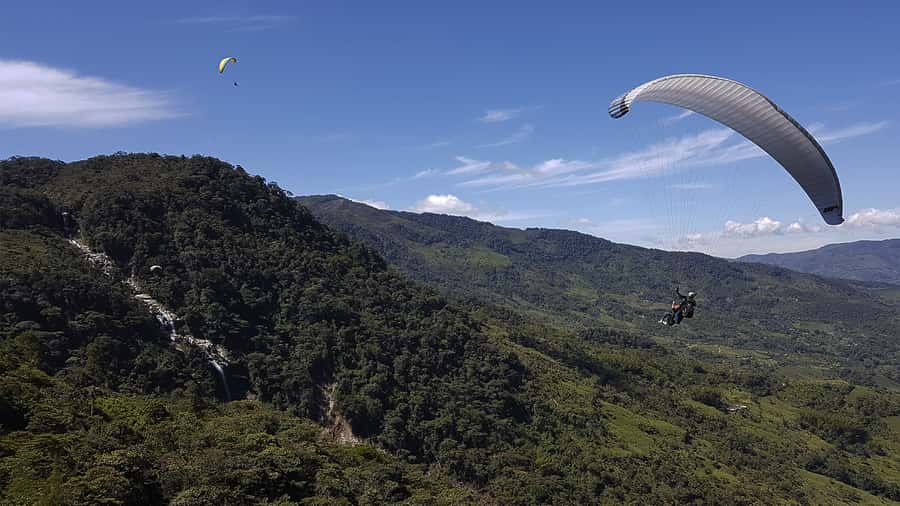 From Medellin: Private Paragliding Tour Over Waterfalls - Watching the Mountains From Above: What the Views Usually Add Up To