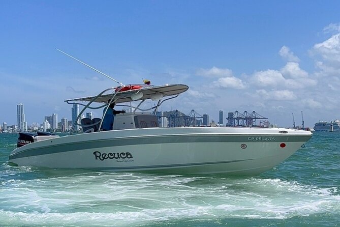 Full Day Luxury Private Boat Rental To Rosario Islands - Food stops and pricing clarity, protect yourself
