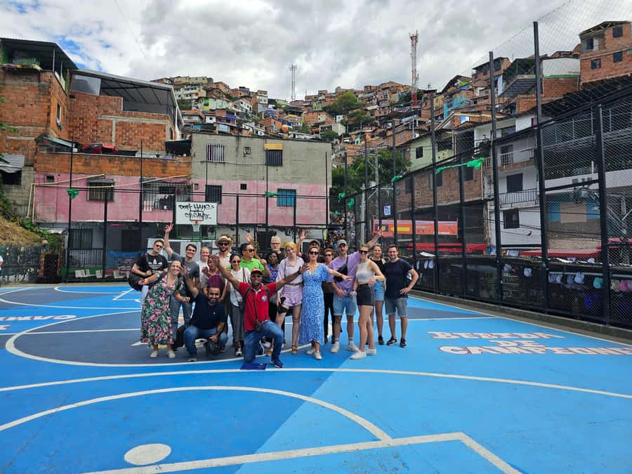 Graffiti Tour comuna 13 and cable car (made by local guides) - 20 de Julio and the Independence sectors, where murals carry a message