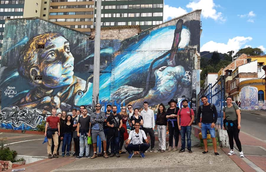Graffiti Tour in La Candelaria Bogotá with Transportation - Park of La Concordia and La Concordia marketplace: where downtown identity forms