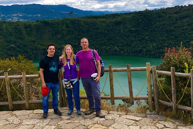Guatavita Lake - Salt Cathedral - Catedral de Sal: miners, audio guide, and the underground water mirror