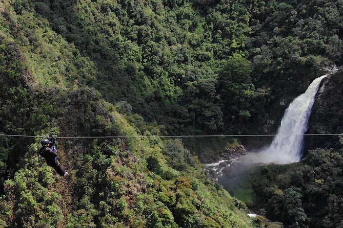 Highest Zipline and Giant Waterfall Private Tour from Medellin - Arrival and safety: the intro plus a 20-minute hike (class 2 of 5)