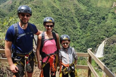 Highest Zipline and Giant Waterfall Private Tour from Medellin