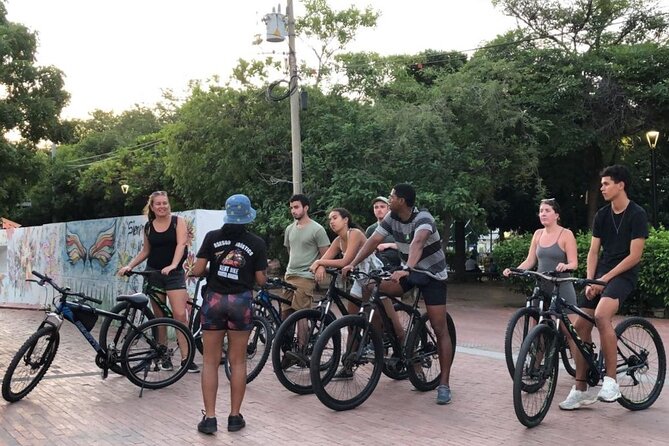 Historic Center Bike Tour - Marina Santa Marta: modern waterfront contrast