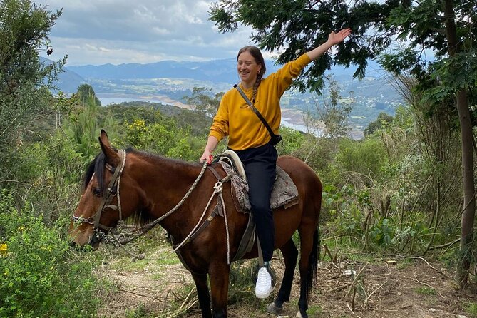 Horseback riding in the Eastern Hill - The views you are actually riding for: La Calera and San Rafael Reservoir