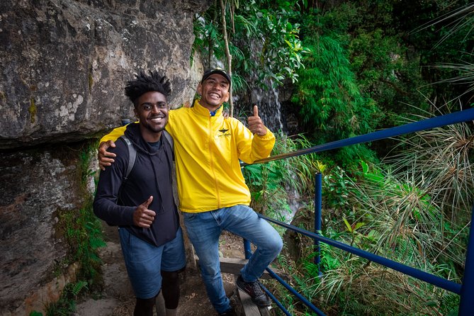 La Chorrera and Chiflon Waterfalls Private Hike Tour - The trek to La Chorrera: monkey stones, cloud forest, and the long climb feeling