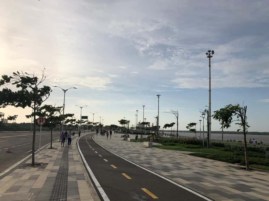 Malecón, Carnaval Museum, Downtown Barranquilla City Tour - Malecón Tourist León Caridi and La Loma Island River Walk