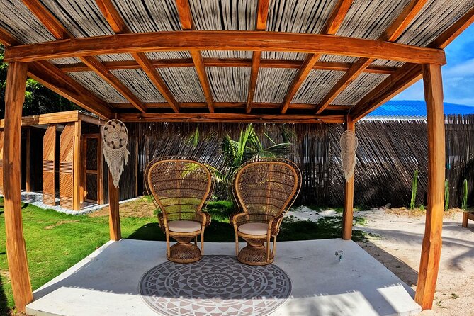 Mangata Beach from Cartagena - Entering Mangata Beach Club, facilities that make the day easier