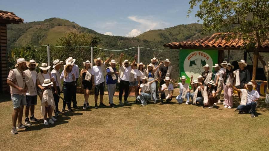 Medellin: Coffee and fruit tour - Heading out from Medellín to Ebejico, right where the work happens