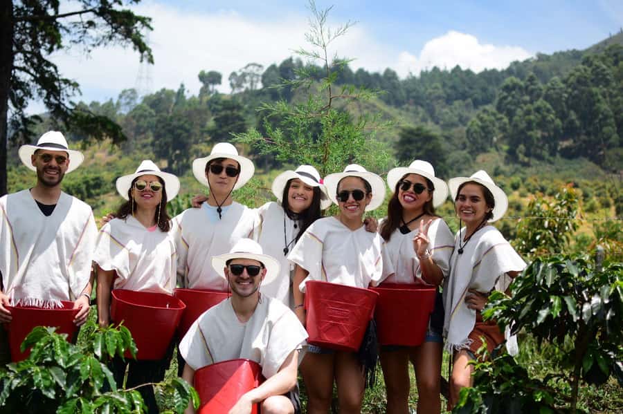 Medellín Coffee Farm Tour with Trolley and Cable Car Ride - Barrio La Sierra walk and Comuna 8 change